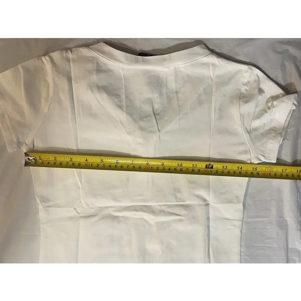 Dolce & Gabbana D&G White T-Shirt Vintage Y2K Women's Size S - EXCELLENT - Picture 10 of 12